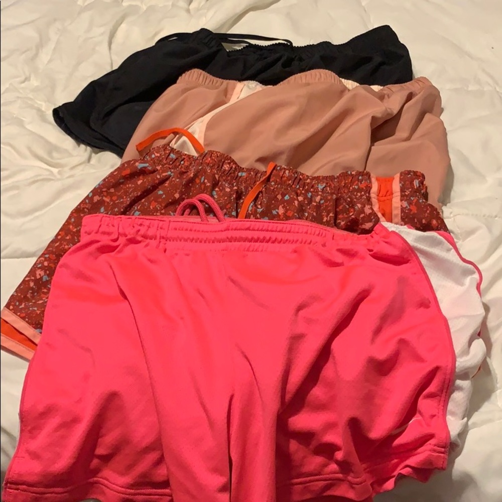 4 pairs of large Nike athletic shorts